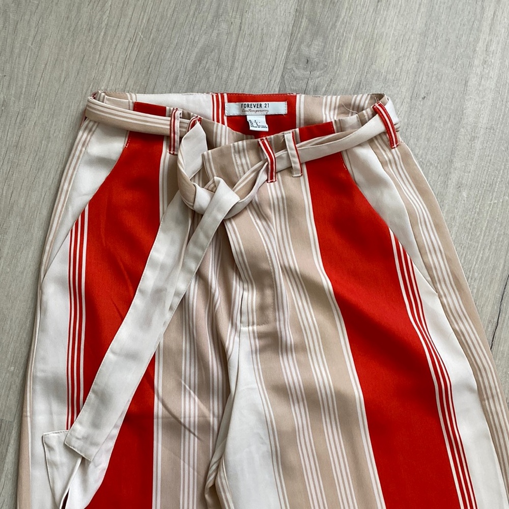 Forever 21 high wide leg pant